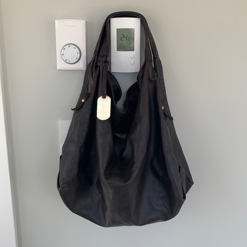 FURLA handbag genuine leather